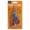 Kids/Student Softgrip Scissors, Pointed Tip, 5" Long, 1.75" Cut Length, Assorted Straight Handles2