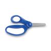Kids/Student Scissors, Rounded Tip, 5" Long, 1.75" Cut Length, Assorted Straight Handles, 12/Pack2