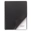 Leather-Look Presentation Covers for Binding Systems, Black, 11.25 x 8.75, Unpunched, 50 Sets/Pack1