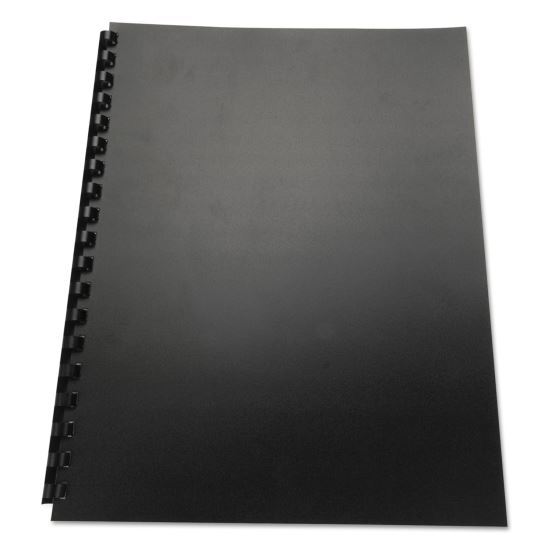 100% Recycled Poly Binding Cover, Black, 11 x 8.5, Unpunched, 25/Pack1