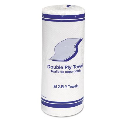 Kitchen Roll Towels, 2-Ply, 11", White, 85/Roll, 30 Rolls/Carton1