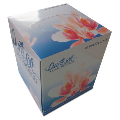 Facial Tissue Cube Box, 2-Ply, White, 85 Sheets/Box, 36 Boxes/Carton1