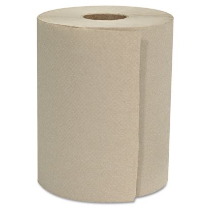 Hardwound Roll Towels, 1-Ply, 8" x 600 ft, Natural, 12 Rolls/Carton1