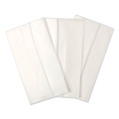 Tall-Fold Napkins, 1-Ply, 7 x 13 1/4, White, 10,000/Carton1