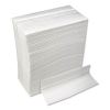 Tall-Fold Napkins, 1-Ply, 7 x 13 1/4, White, 10,000/Carton2