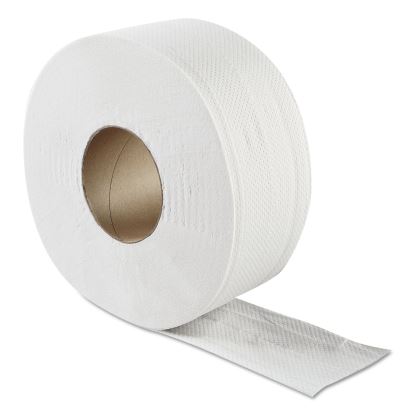 JRT Jumbo Bath Tissue, Septic Safe, 2-Ply, White, 3.3" x 500 ft, 12/Carton1