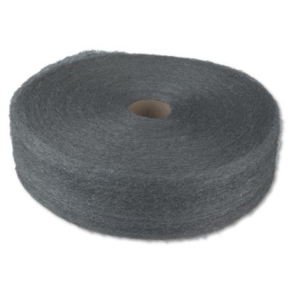 Industrial-Quality Steel Wool Reel, #1 Medium, 5 lb Reel, 6/Carton1