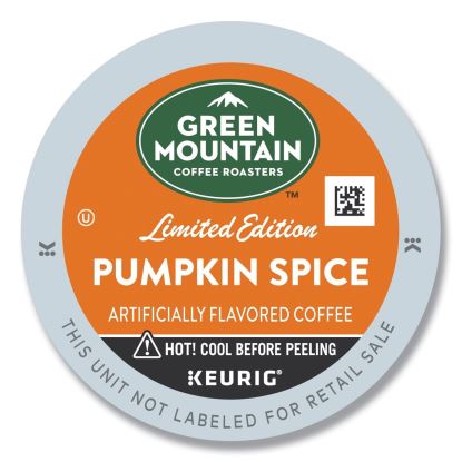 Fair Trade Certified Pumpkin Spice Flavored Coffee K-Cups, 24/Box1