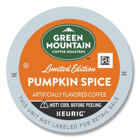 Fair Trade Certified Pumpkin Spice Flavored Coffee K-Cups, 96/Carton1