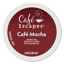 Cafe Escapes Mocha K-Cups, 24/Box1