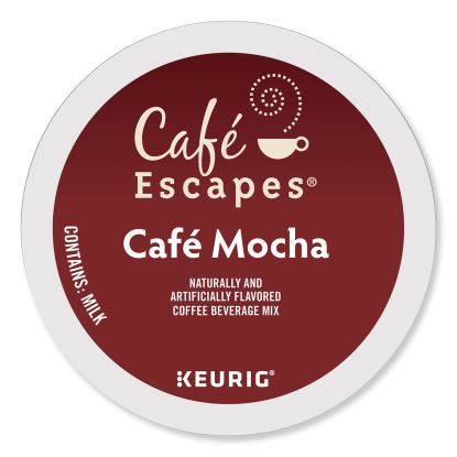 Cafe Escapes Mocha K-Cups, 24/Box1