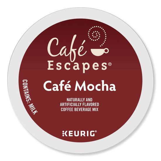 Café Escapes Mocha K-Cups, 24/Box1