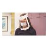Face Shield, 20.5 to 26.13 x 10.69, One Size Fits All, White/Clear, 225/Carton2