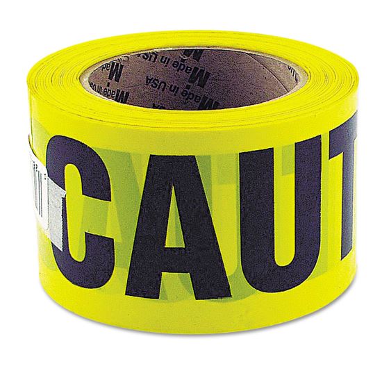 Caution Safety Tape, Non-Adhesive, 3" x 1,000 ft, Yellow1
