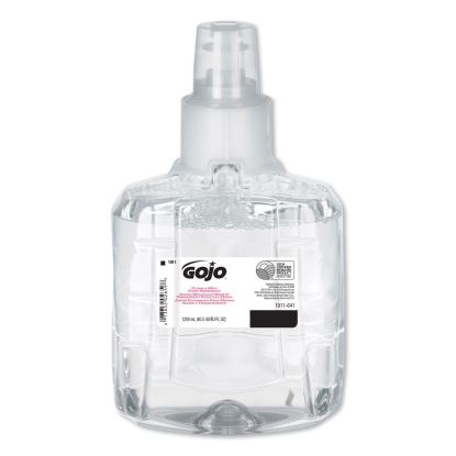 Clear and Mild Foam Handwash Refill, For GOJO LTX-12 Dispenser, Fragrance-Free, 1,200 mL Refill, 2/Carton1