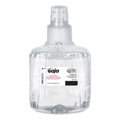Clear and Mild Foam Handwash Refill, For GOJO LTX-12 Dispenser, Fragrance-Free, 1,200 mL Refill1