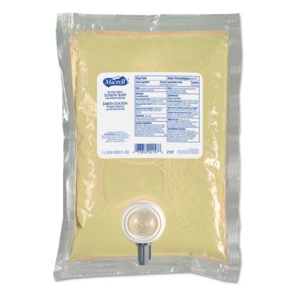 NXT Antibacterial Lotion Soap Refill, Balsam Scent, 1,000 mL, 8/Carton1