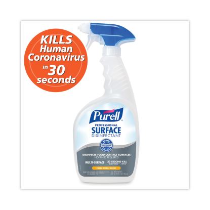 Professional Surface Disinfectant, Fresh Citrus, 32 oz Spray Bottle, 6/Carton1