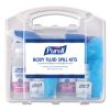 Body Fluid Spill Kit, 4.5" x 11.88" x 11.5", One Clamshell Case with 2 Single Use Refills/Carton1