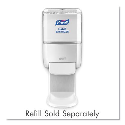 Push-Style Hand Sanitizer Dispenser, 1,200 mL, 5.25 x 8.56 x 12.13, White1