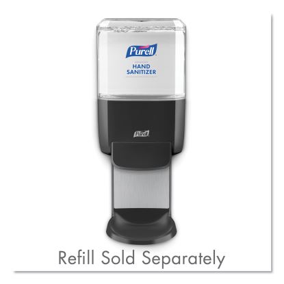 Push-Style Hand Sanitizer Dispenser, 1,200 mL, 5.25 x 8.56 x 12.13, Graphite1