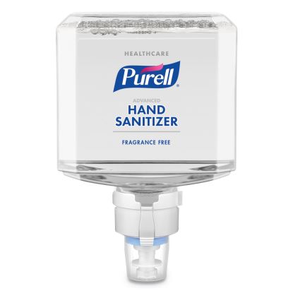 Healthcare Advanced Gentle/Free Foam Hand Sanitizer, 1,200 mL Refill, Fragrance-Free, For ES8 Dispensers, 2/Carton1