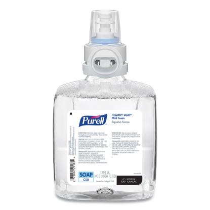 Professional HEALTHY SOAP Mild Foam, Fragrance-Free, 1,200 mL, For CS8 Dispensers, 2/Carton1
