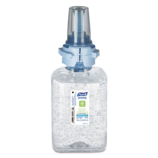 Green Certified Advanced Refreshing Gel Hand Sanitizer, For ADX-7, 700 mL, Fragrance-Free1