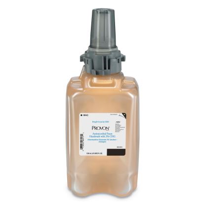 Antimicrobial Foam Handwash, Fragrance-Free, 1,250 mL, 3/Carton1
