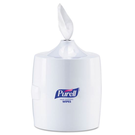 Hand Sanitizer Wipes Wall Mount Dispenser, 1,200/1,500 Wipe Capacity, 13.3 x 11 x 10.88, White1