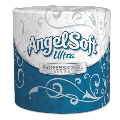 Angel Soft ps Ultra 2-Ply Premium Bathroom Tissue, Septic Safe, White, 400 Sheets Roll, 60/Carton1