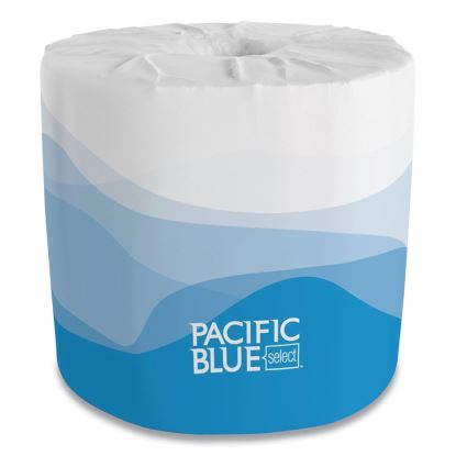 Pacific Blue Select Bathroom Tissue, Septic Safe, 2-Ply, White, 550 Sheet/Roll, 80 Rolls/Carton1