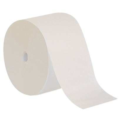 Compact Coreless One-Ply Bath Tissue, Septic Safe, White, 3000 Sheets/Roll, 18 Rolls/Carton1