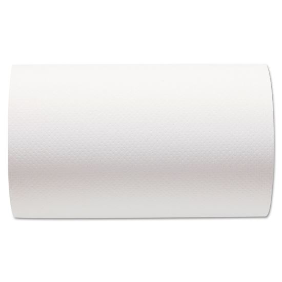 Hardwound Paper Towel Roll, Nonperforated, 9" x 400 ft, White, 6 Rolls/Carton1