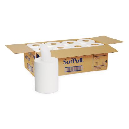 SofPull Premium Jr. Cap. Towel, 7.8" x 14.8", White, 225/Roll, 8 Rolls/Carton1