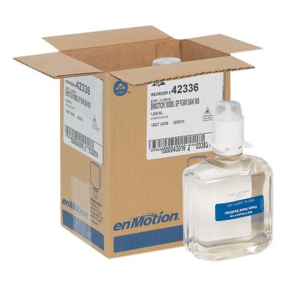 GP enMotion High-Frequency-Use Foam Sanitizer Dispenser Refill, Fragrance-Free, 1,000 mL, Fragrance-Free, 2/Carton1