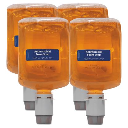 Pacific Blue Ultra Foam Soap Manual Dispenser Refill, Antimicrobial, Pacific Citrus, 1,200 mL, 4/Carton1