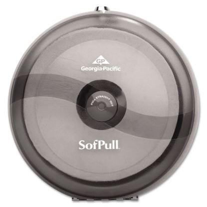 SofPull High-Capacity Center-Pull Tissue Dispenser, 10.5 x 6.75 x 10.5, Smoke1