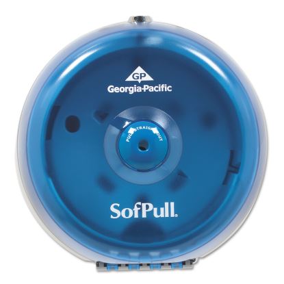 SofPull Mini Centerpull Single-Roll Bath Tissue Dispenser, 8.75" x 7" x 9", Blue1