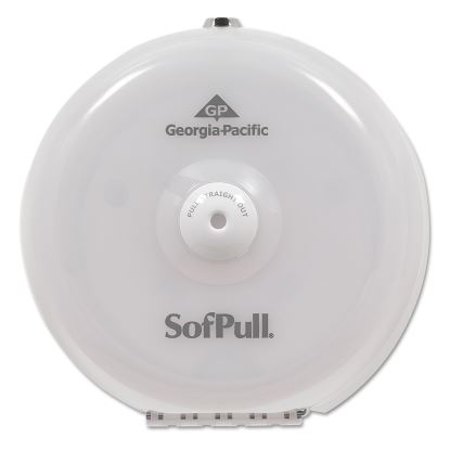 SofPull Mini Centerpull Single-Roll Bath Tissue Dispenser, 8.75 x 7 x 9, White1