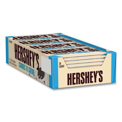 Cookies 'n' Creme Candy Bar, 1.55 oz Bar, 36 Bars/Carton, Delivered in 1-4 Business Days1