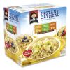 Instant Oatmeal, Assorted Varieties, 1.51 oz Envelope, 52/Carton, Delivered in 1-4 Business Days1