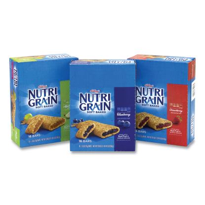 Nutri-Grain Soft Baked Breakfast Bars, Assorted, 1.3 oz Bar, 48/Carton, Delivered in 1-4 Business Days1