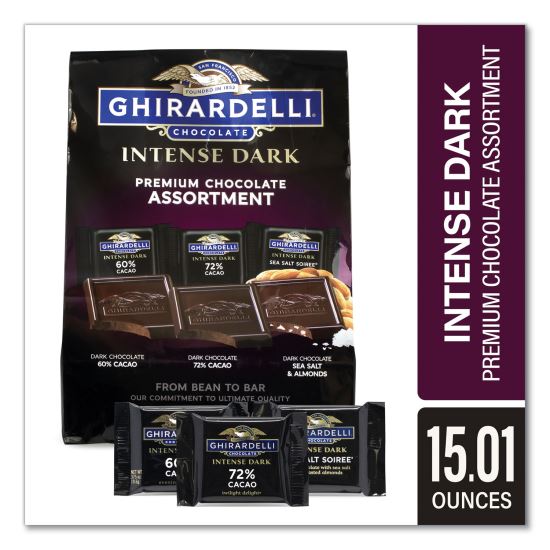 Intense Dark Chocolate Premium Collection, 15.01 oz Bag, Delivered in 1-4 Business Days1