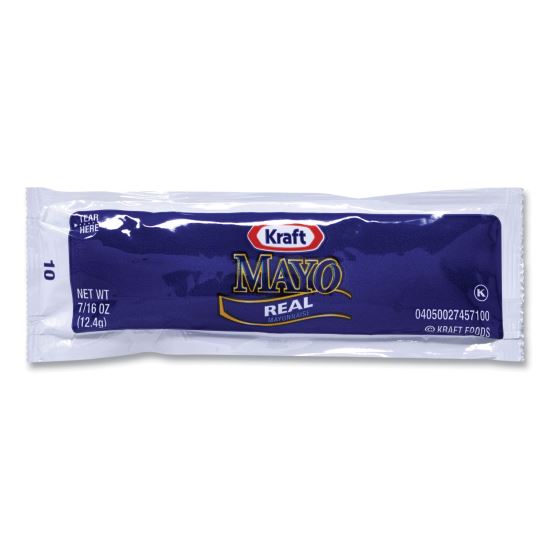 Mayo Real Mayonnaise, 0.44 oz Packet, 200/Box, Delivered in 1-4 Business Days1