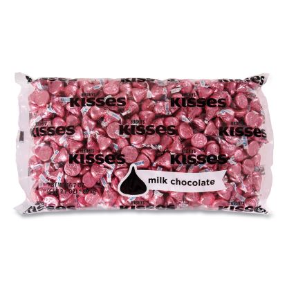 KISSES, Milk Chocolate, Pink Wrappers, 66.7 oz Bag, Delivered in 1-4 Business Days1