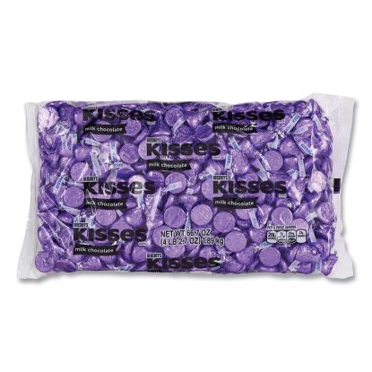 KISSES, Milk Chocolate, Purple Wrappers, 66.7 oz Bag, Delivered in 1-4 Business Days1