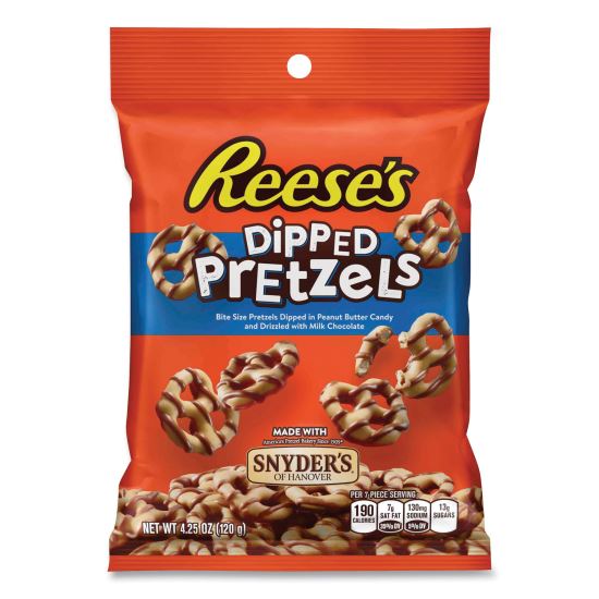 Dipped Pretzels, 4.25 oz Bag, Delivered in 1-4 Business Days1