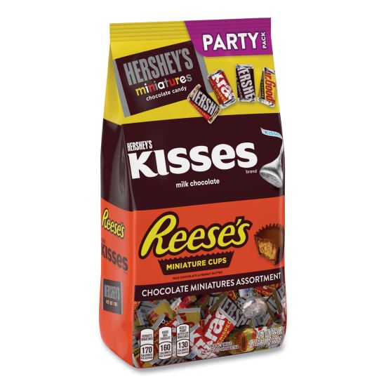 Miniatures Variety Party Pack, Assorted Chocolates, 35 oz Bag, Delivered in 1-4 Business Days1