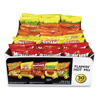 Flamin' Hot Mix Variety Pack, Assorted Flavors, Assorted Size Bag, 30 Bags/Carton, Delivered in 1-4 Business Days1